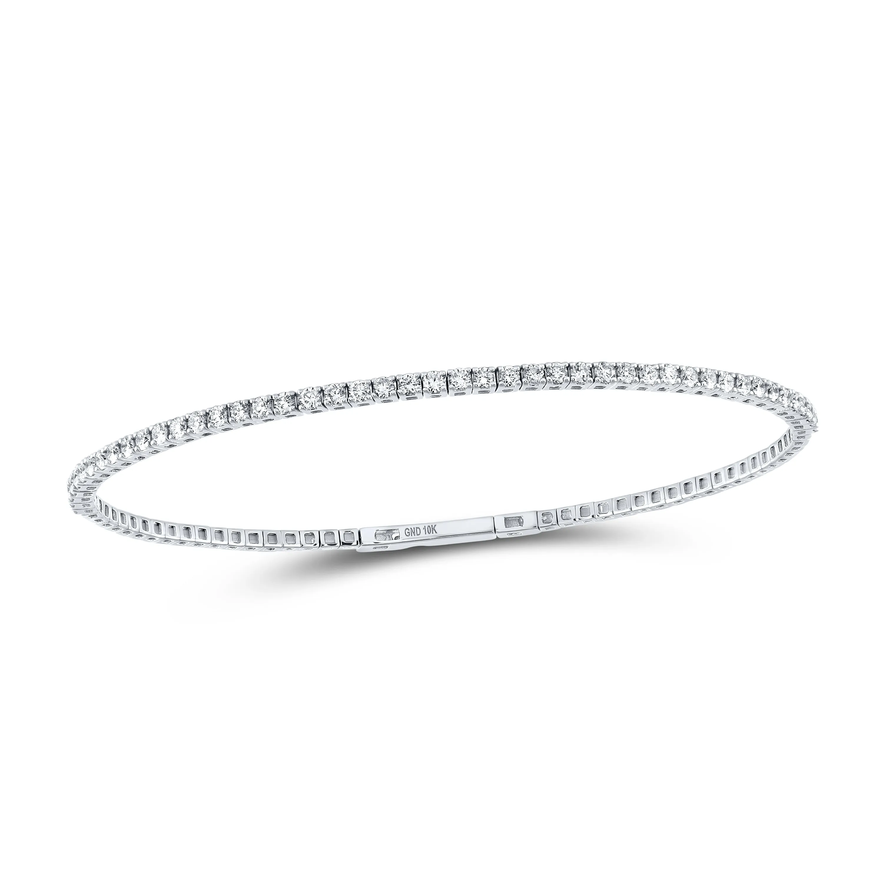 1 1/3CTW-DIA ANA M (190MM) FLEXIBLE TENNIS BANGLE (66X54MM)