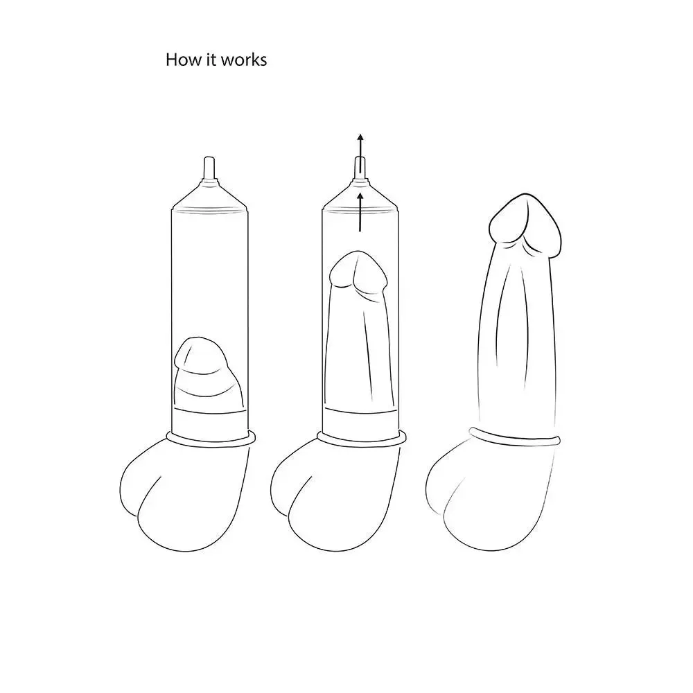 12-inch Shots Silicone Clear Automatic Vibrating Penis Pump