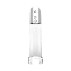 12-inch Shots Silicone Clear Automatic Vibrating Penis Pump