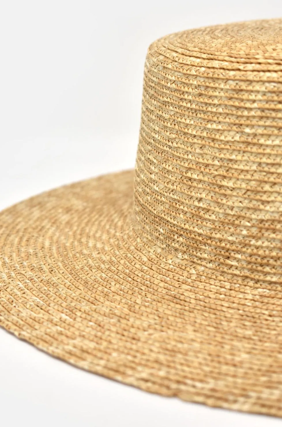 Abella Short Brim Boater - Black Band