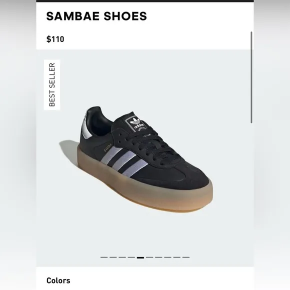 Adidas Sambae Sneakers | Size 8.5m or 9.5w