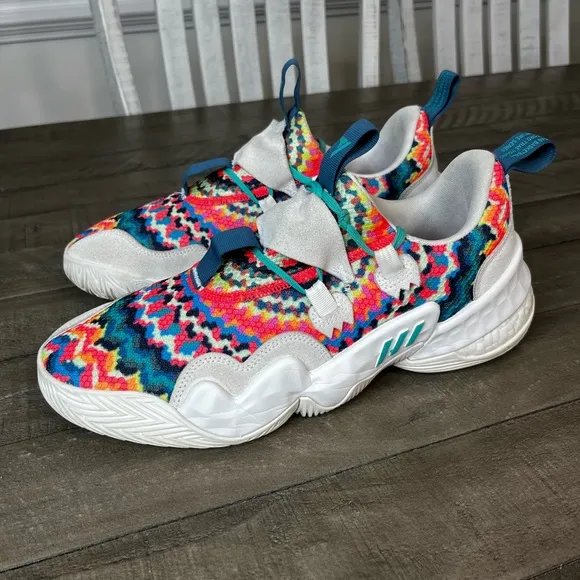 Adidas Trae Young Tie Dye Sneakers Sz 10.5