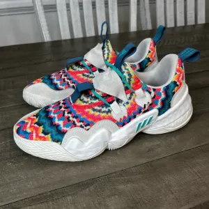 Adidas Trae Young Tie Dye Sneakers Sz 10.5
