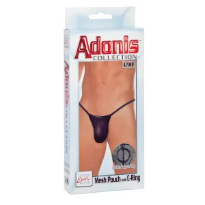 Adonis Mesh Pouch With C-Ring - Large-Extra Large