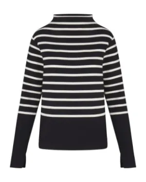 Airessential Mock PLVR Stripe Top