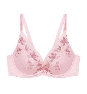 AQUA ACACIA WIRED PUSH UP DEEP V BRA