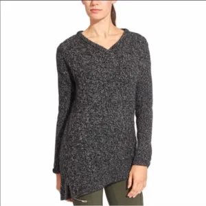 Athleta Northern Lights Asymmetrical Zip Sweater