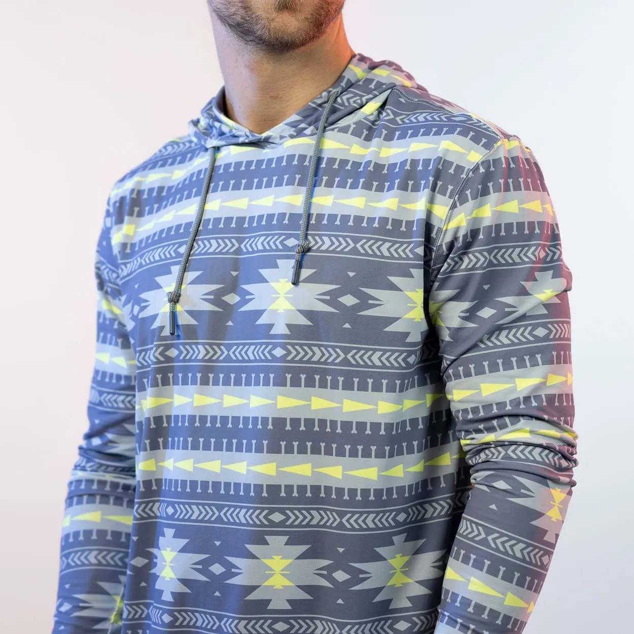 Aztec Gray – Performance Hoodie