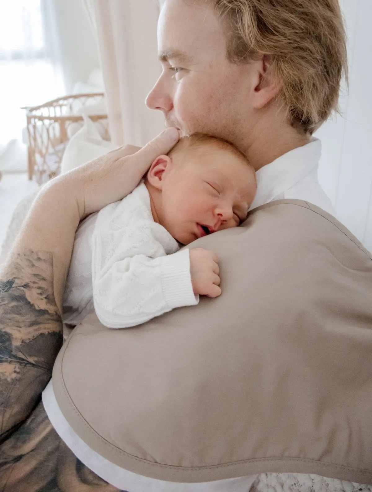 Bambella Burp Cloths 2 Pack | Oakwood Farm & Latte