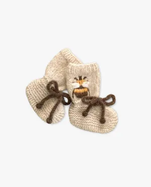 Bee Booties | wheat