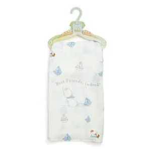 Best Friends Silky Blanket - Blue