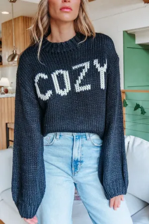 Black Cozy Pullover Sweater - FINAL SALE