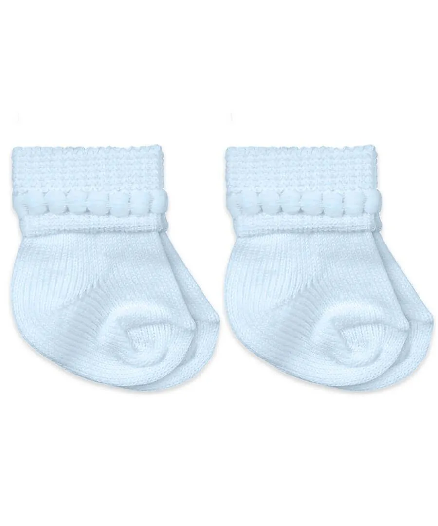 Blue Bubble Bootie 2 Pair Pack