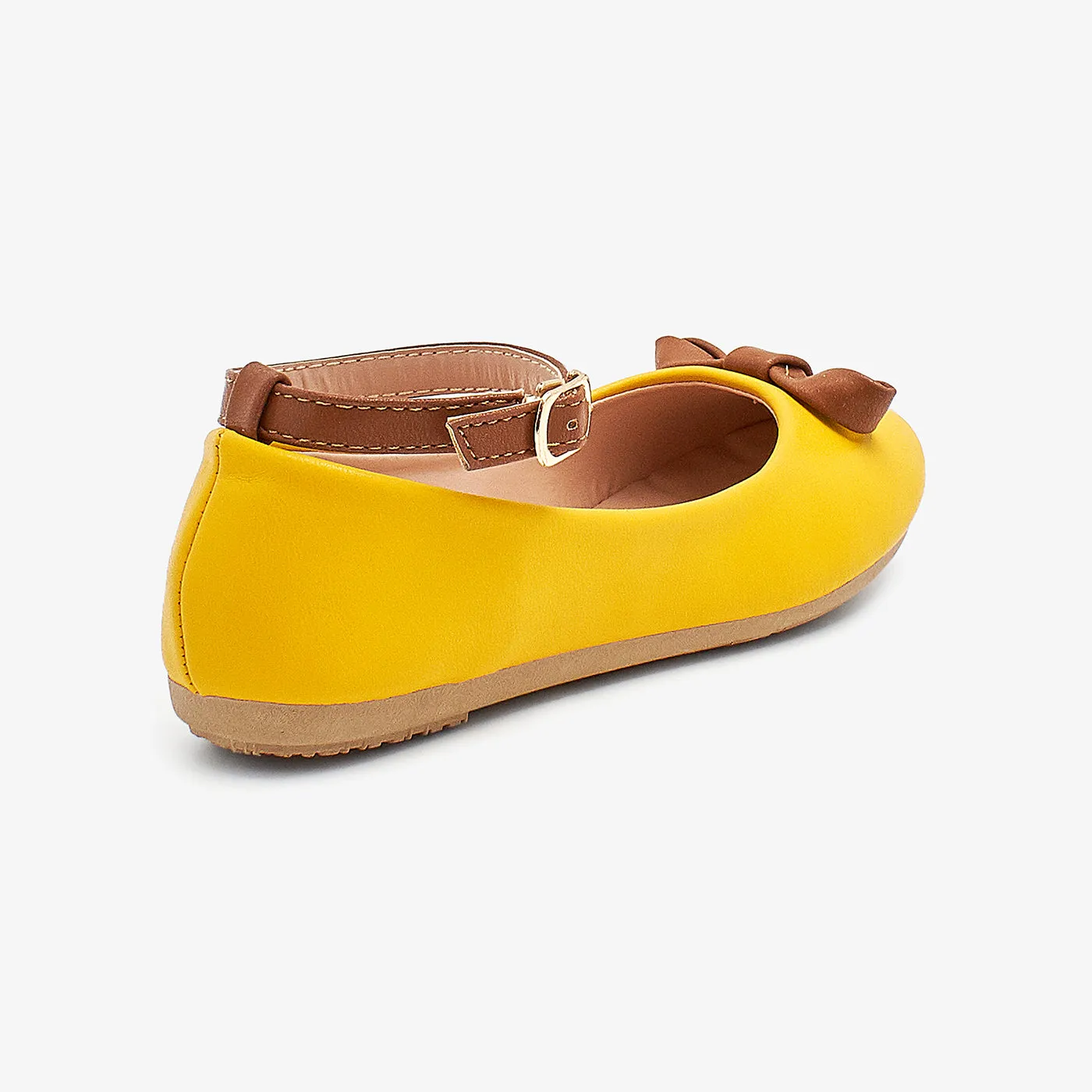 Bowed Girls Sandals