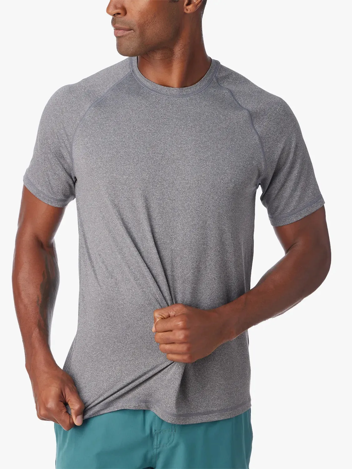 BreezeKnit™ Tee | Charcoal
