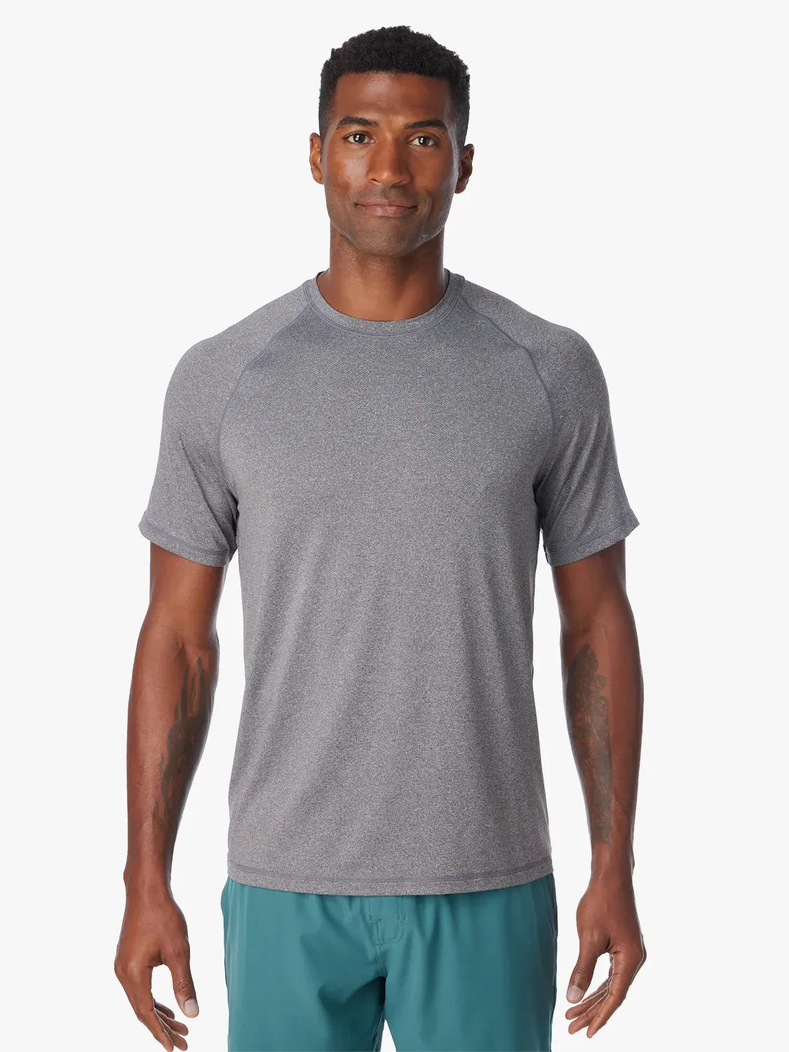 BreezeKnit™ Tee | Charcoal