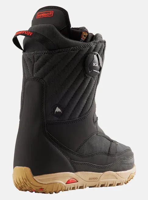 Burton Limelight BOA Wide Snowboard Boots Womens 2025 Black