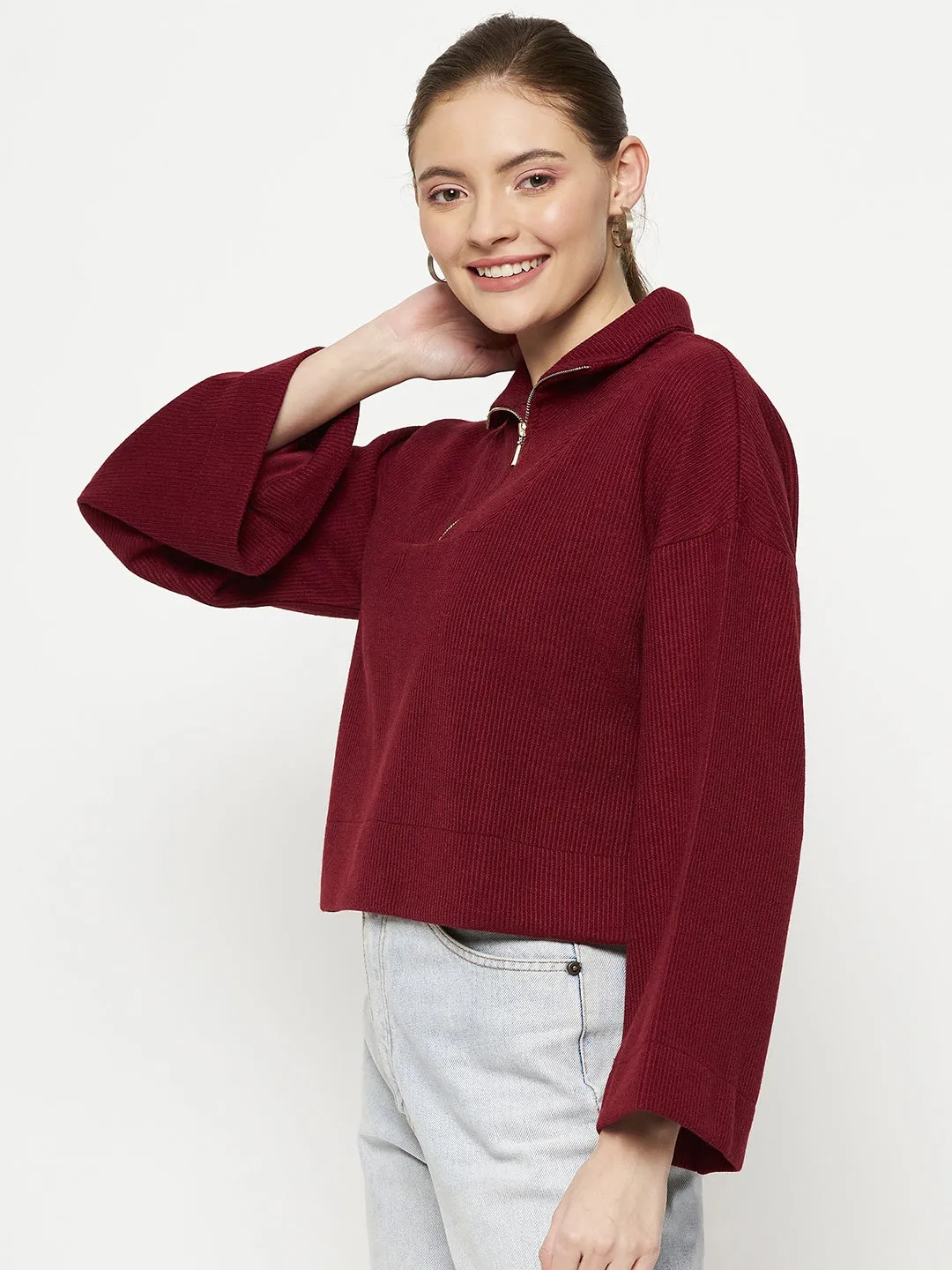 Camla Barcelona Maroon Top