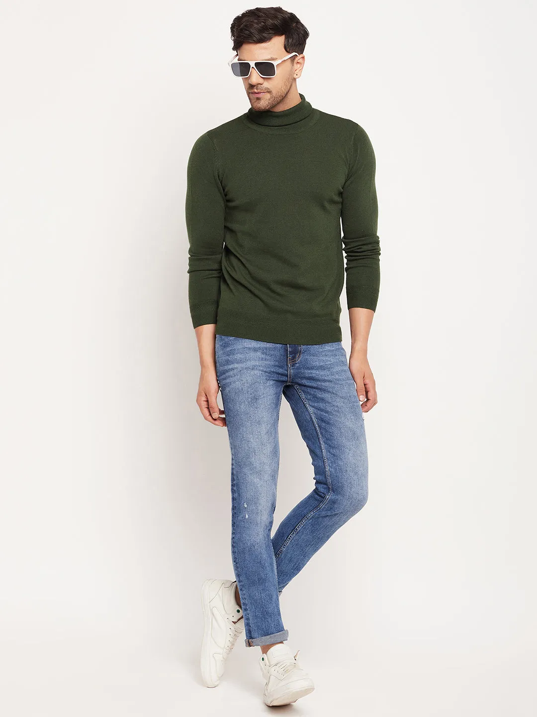 Camla Barcelona Olive Sweater
