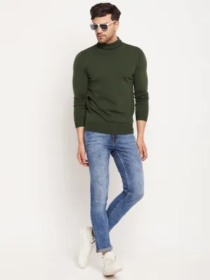 Camla Barcelona Olive Sweater