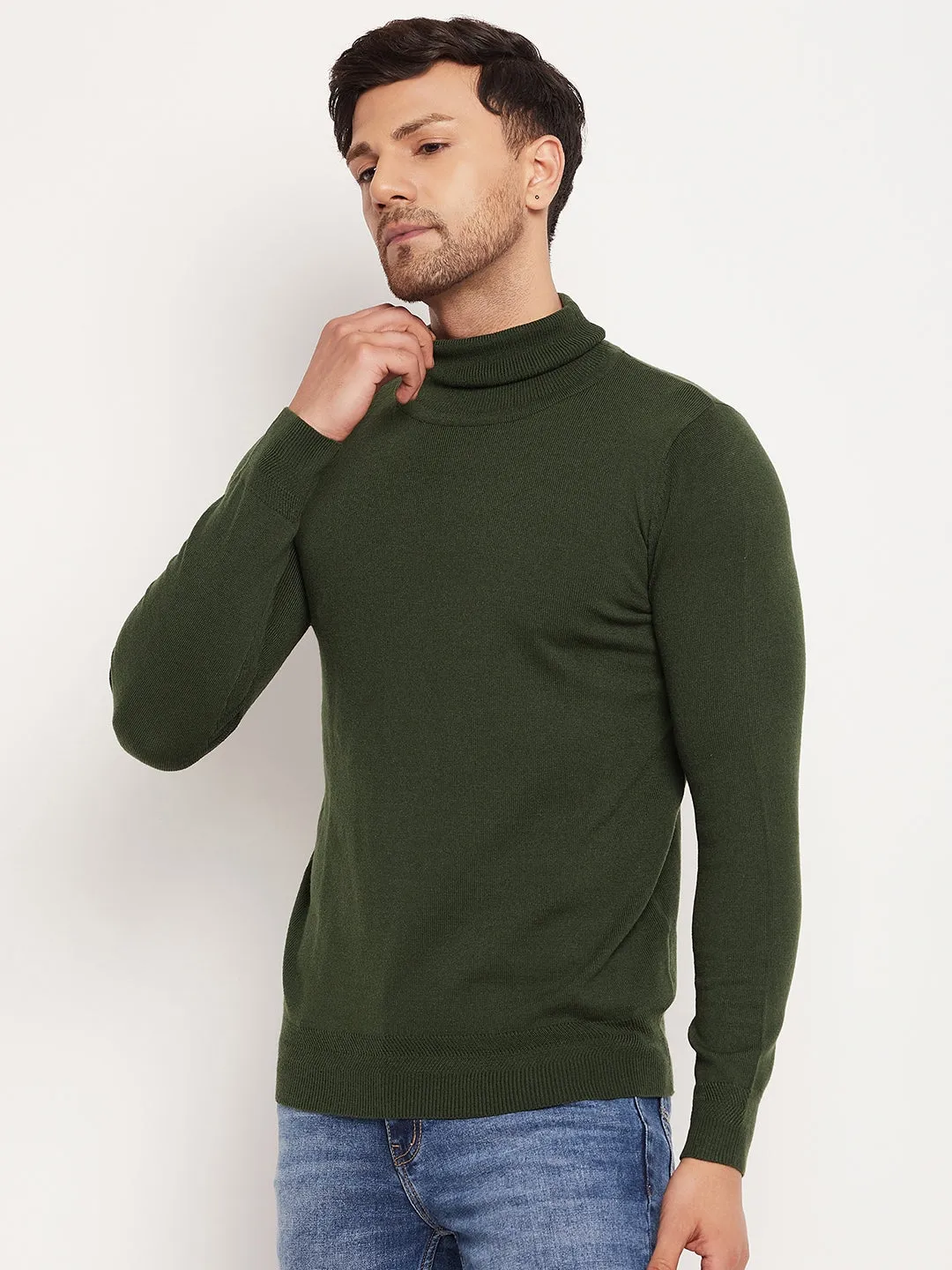 Camla Barcelona Olive Sweater