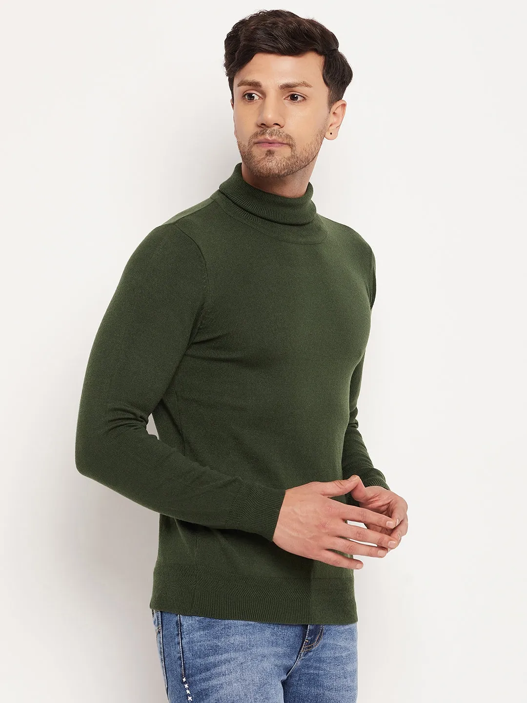 Camla Barcelona Olive Sweater