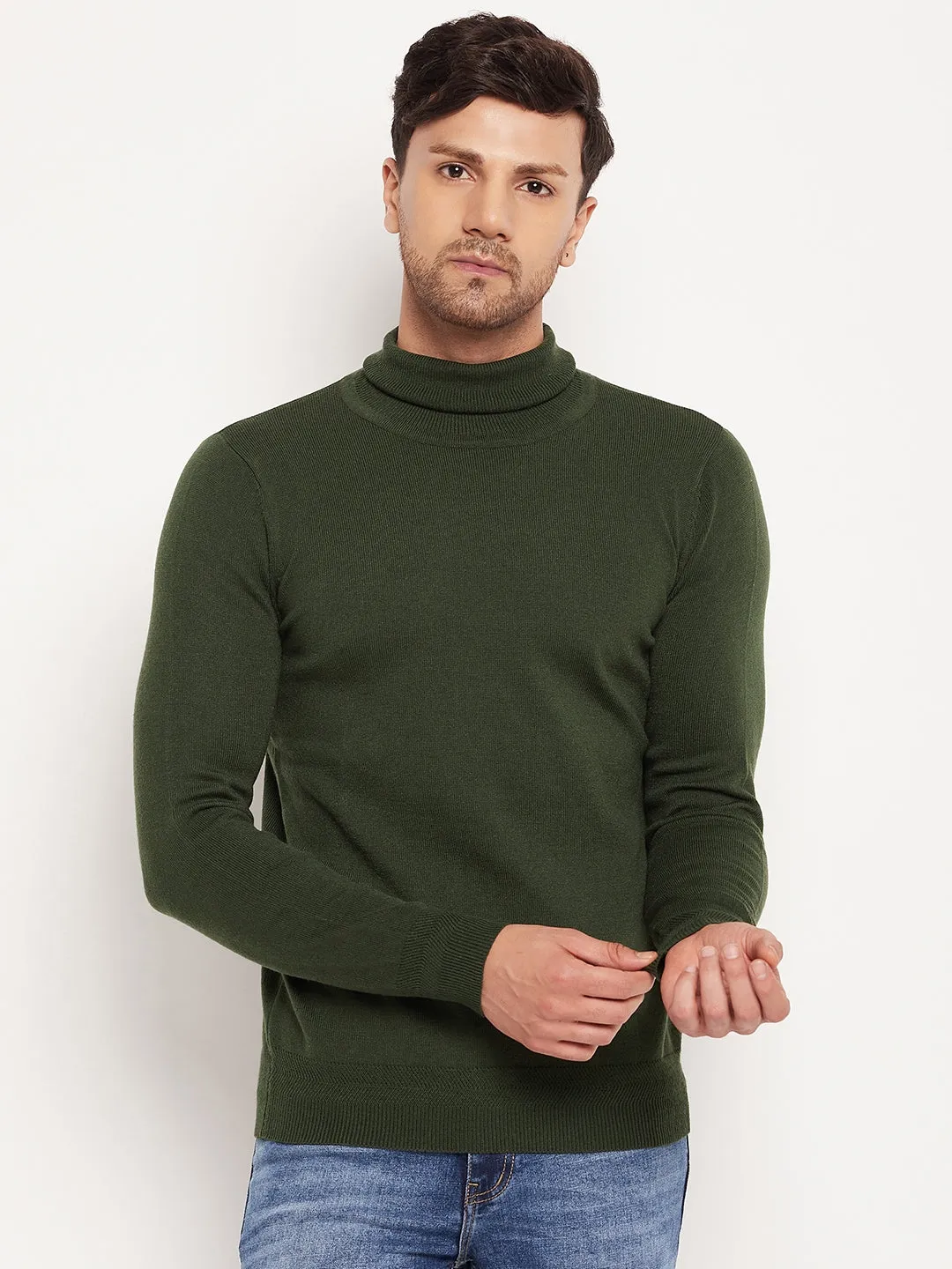 Camla Barcelona Olive Sweater