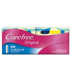 Carefree Selections Light Regular Tampons 20s