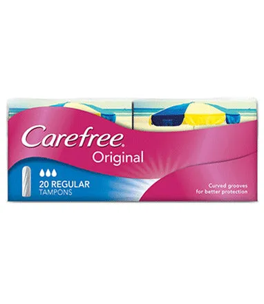Carefree Selections Light Regular Tampons 20s