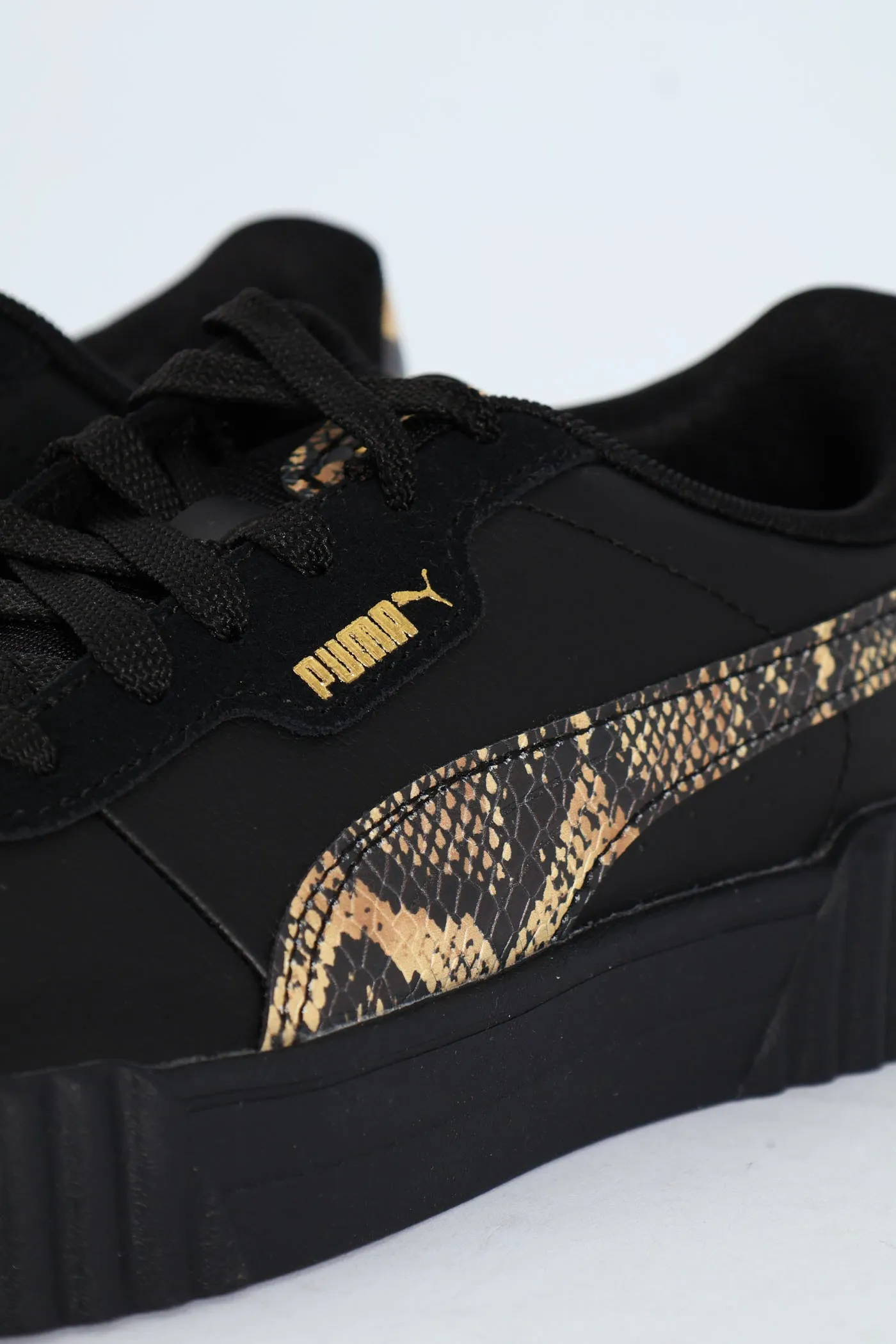 Carina 3.0 Snake Chic Sneaker - Black/Beige