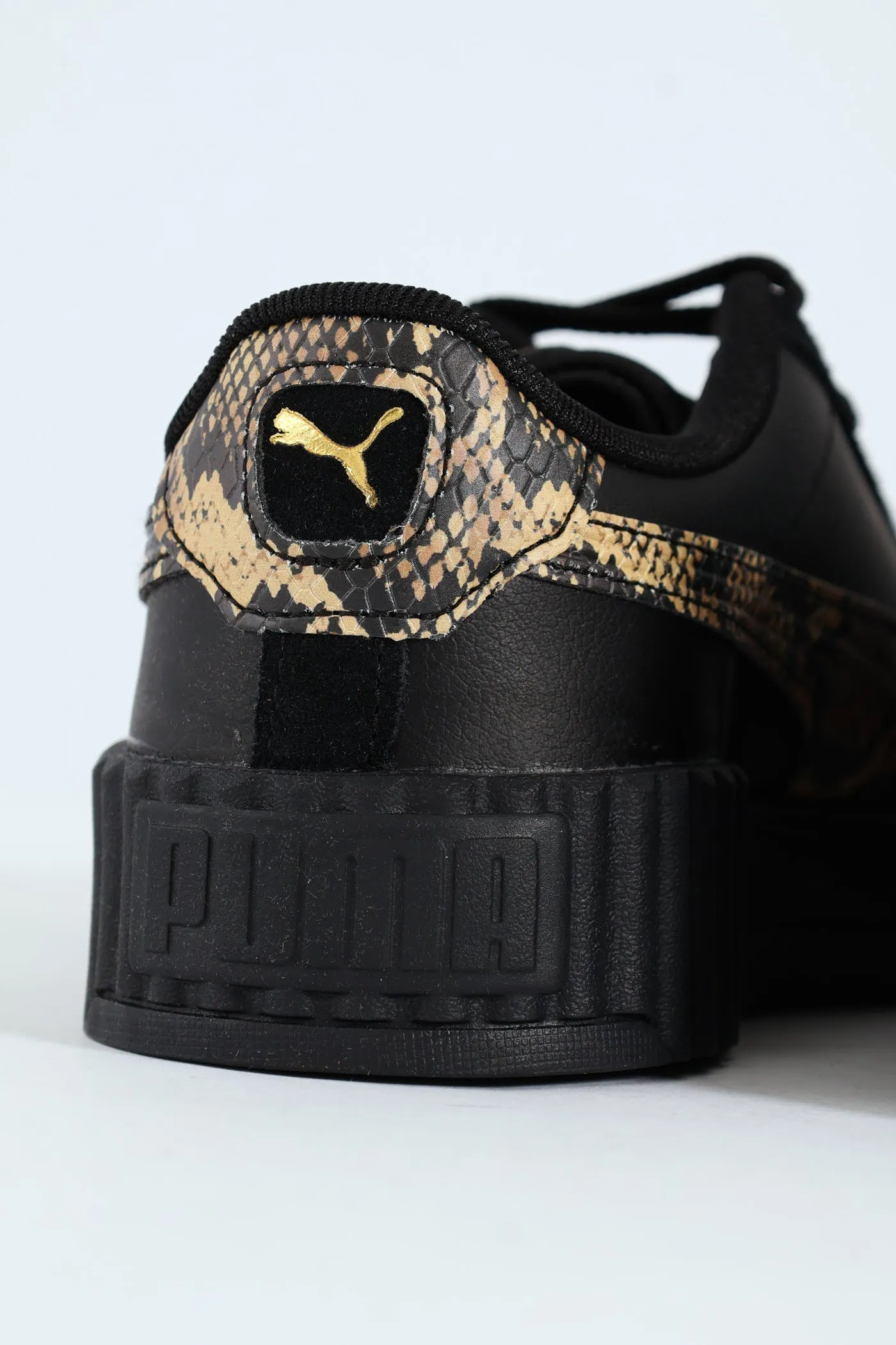 Carina 3.0 Snake Chic Sneaker - Black/Beige