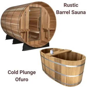Cedar Sauna & Ofuro Plunge - 2 Person