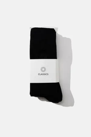 Classic 3 Pack Socks Black