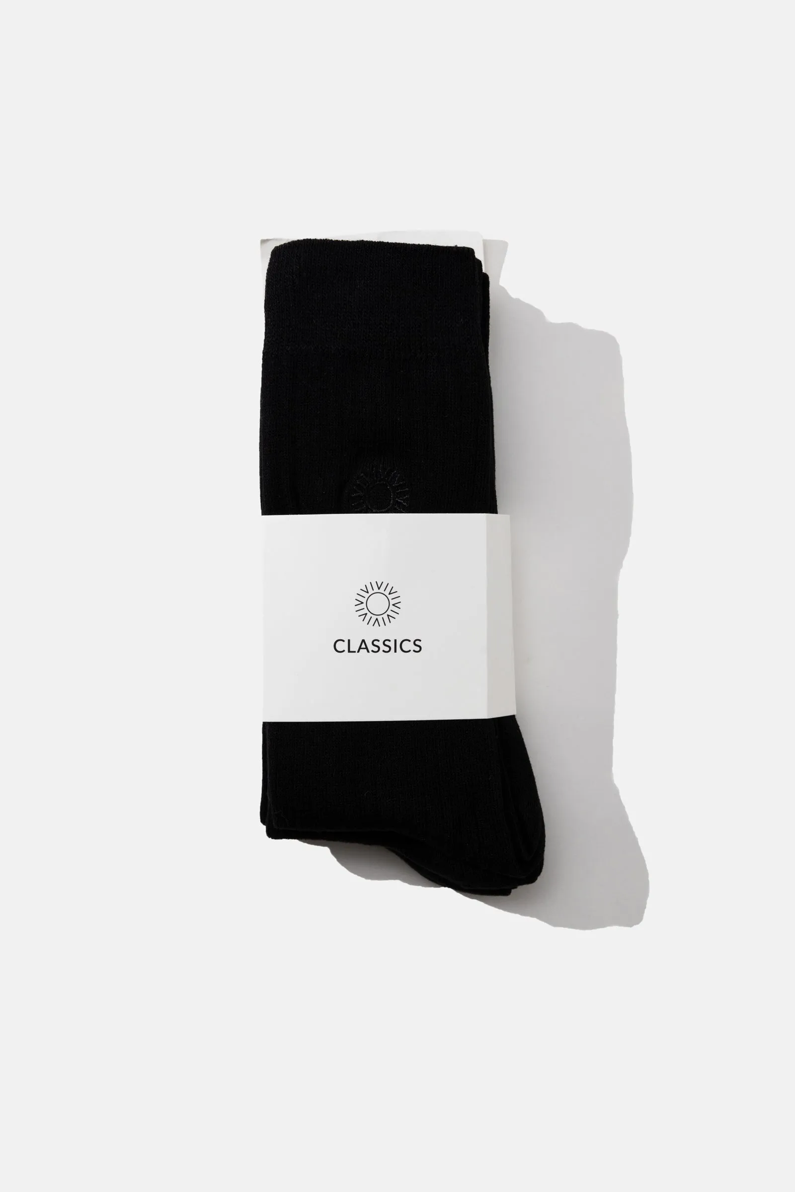 Classic 3 Pack Socks Black