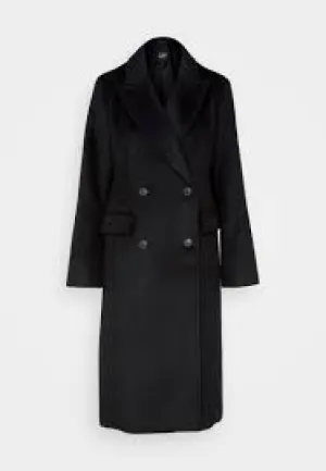 Classic Long Double Breasted Wool Coat
