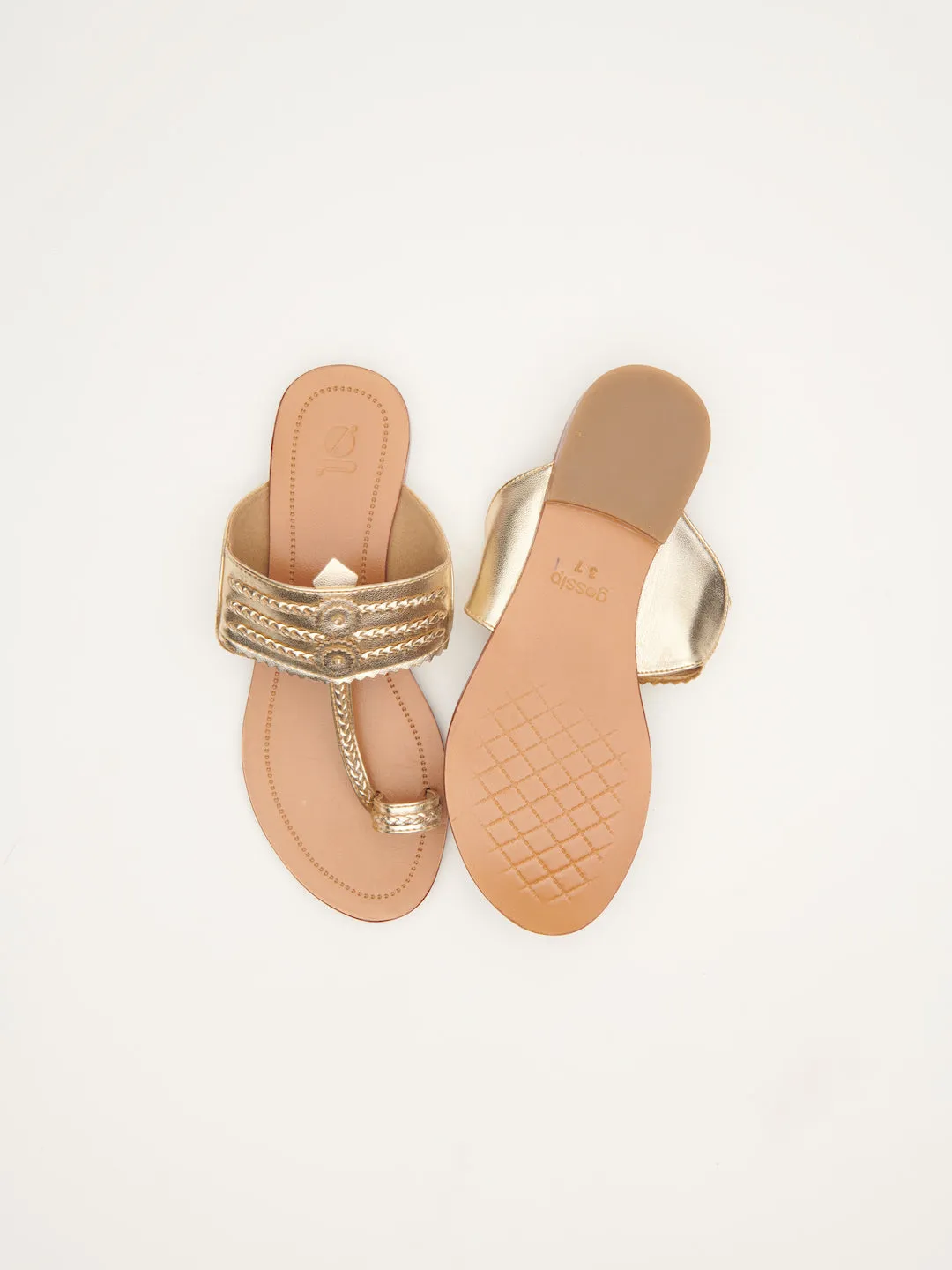 CLASSIC METALLIC KOHLAPURI