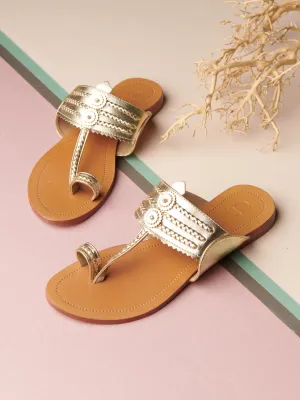 CLASSIC METALLIC KOHLAPURI