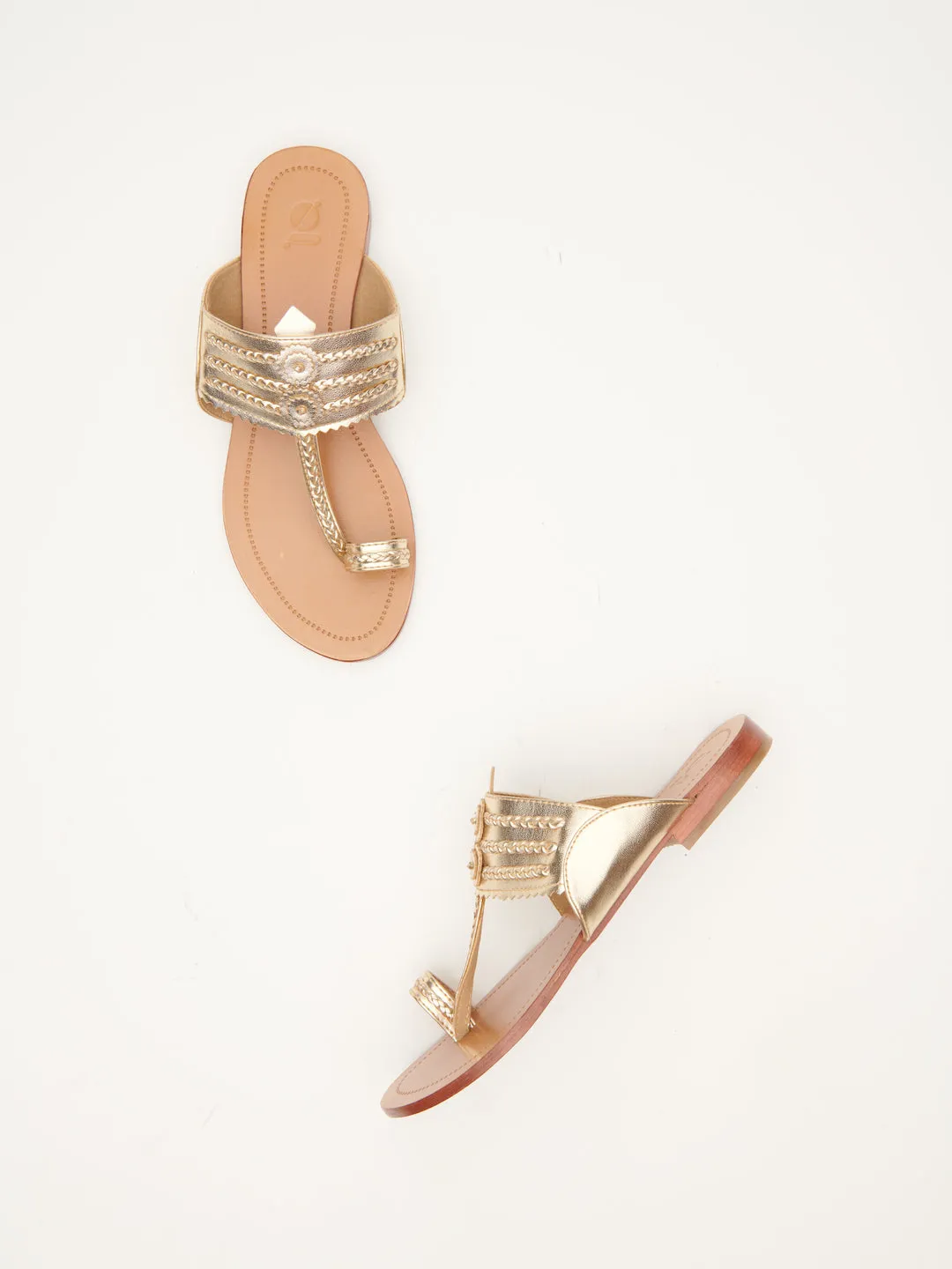 CLASSIC METALLIC KOHLAPURI