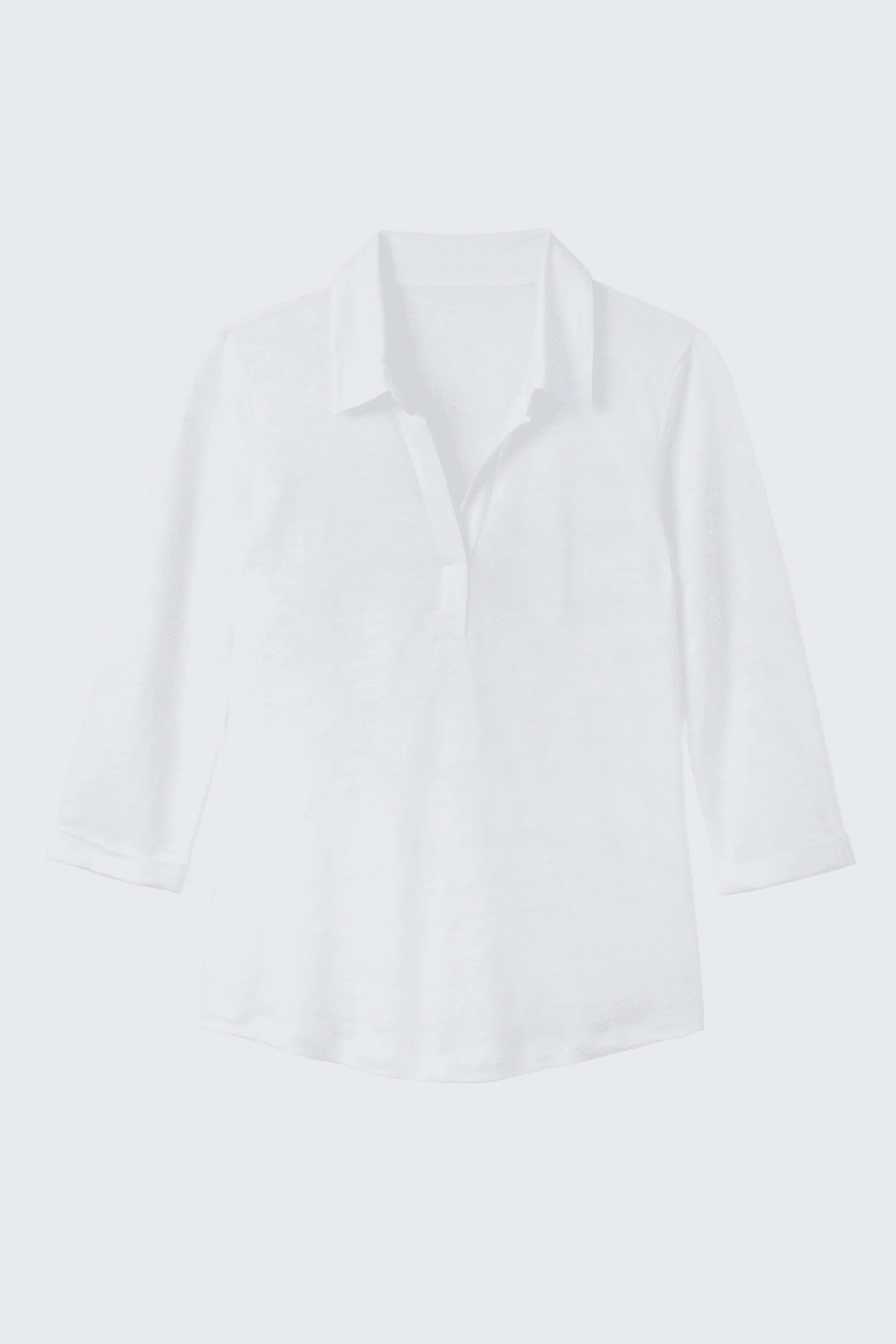 Collared Linen T-shirt