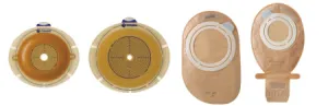 Coloplast SenSura Flex Two-Piece Pre-Cut Convex Light Standard Wear Skin Barrier with Flange and Belt Tabs 7/8" Stoma Op
