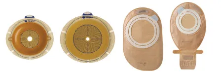 Coloplast SenSura Flex Two-Piece Pre-Cut Convex Light Standard Wear Skin Barrier with Flange and Belt Tabs 7/8" Stoma Op