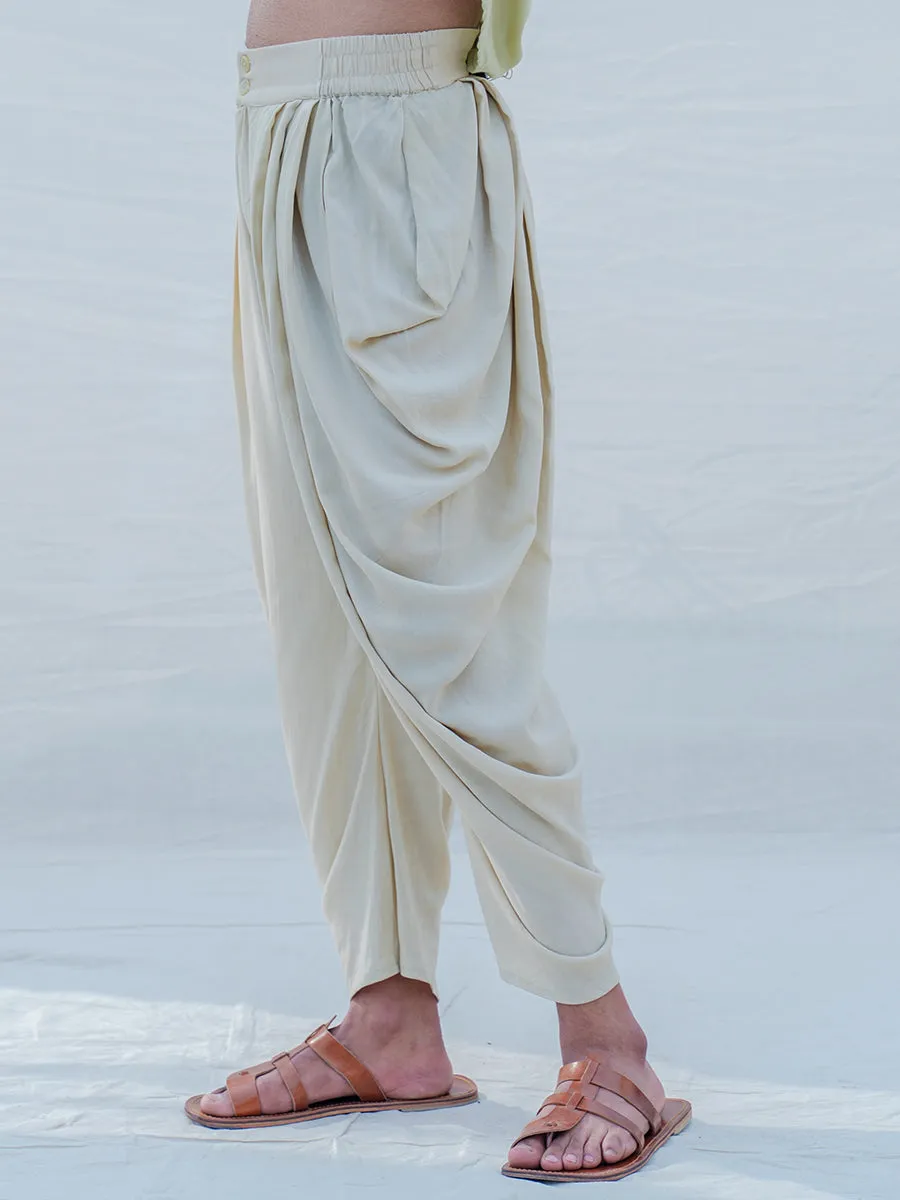 Cotton X Rayon Juicy Pista Dhoti