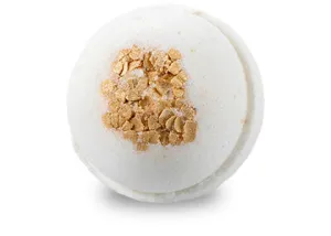 Cozy Oatmeal Milk & Honey Foaming Tub Truffle | Luxurious & Soothing Bath Treat