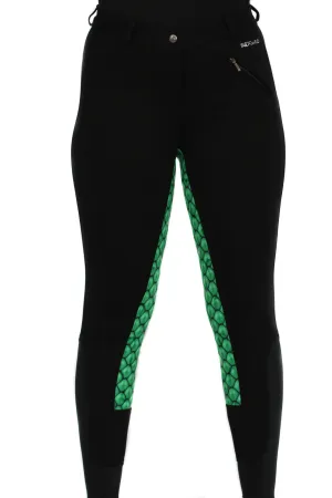 Curvy Mare | High-Waist Breech | Black   Mermaid