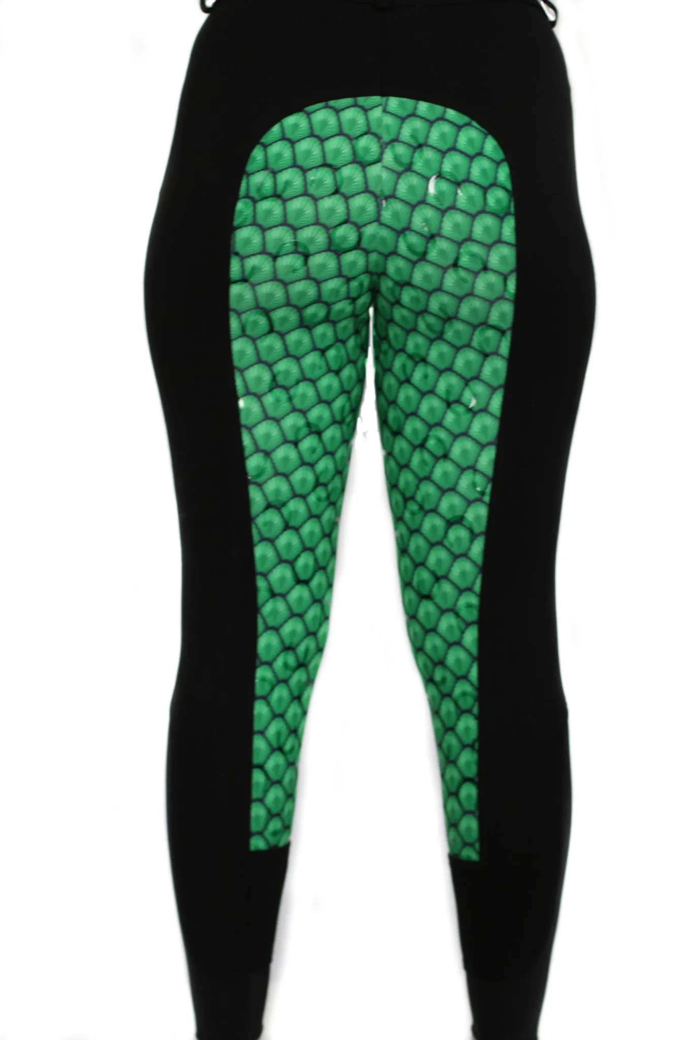 Curvy Mare | High-Waist Breech | Black   Mermaid