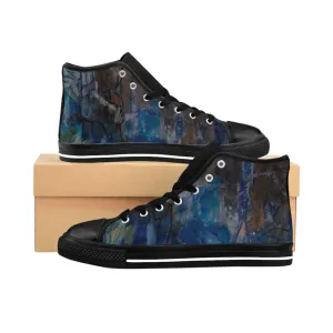 Deep dark Vibes - High-Top Sneakers