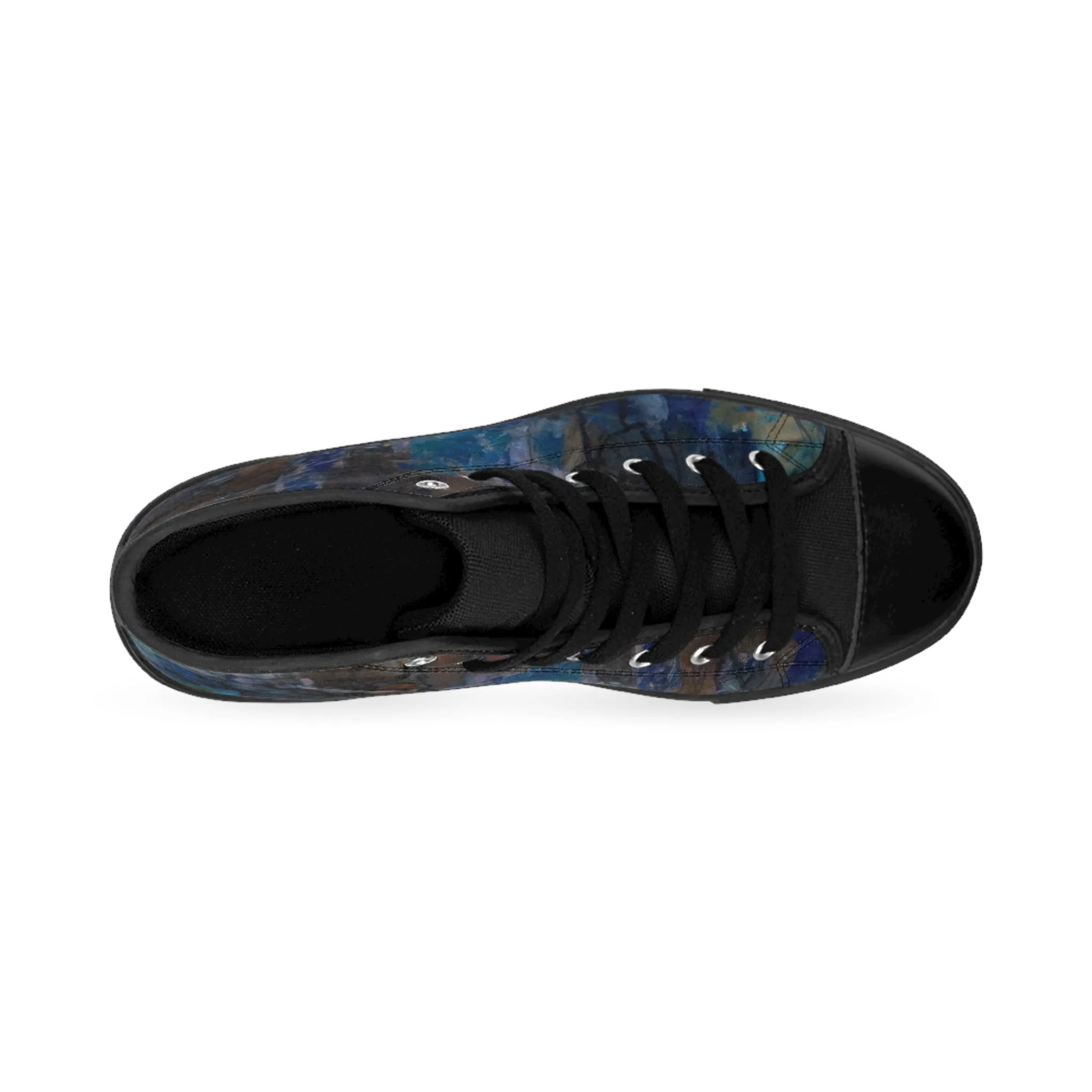 Deep dark Vibes - High-Top Sneakers