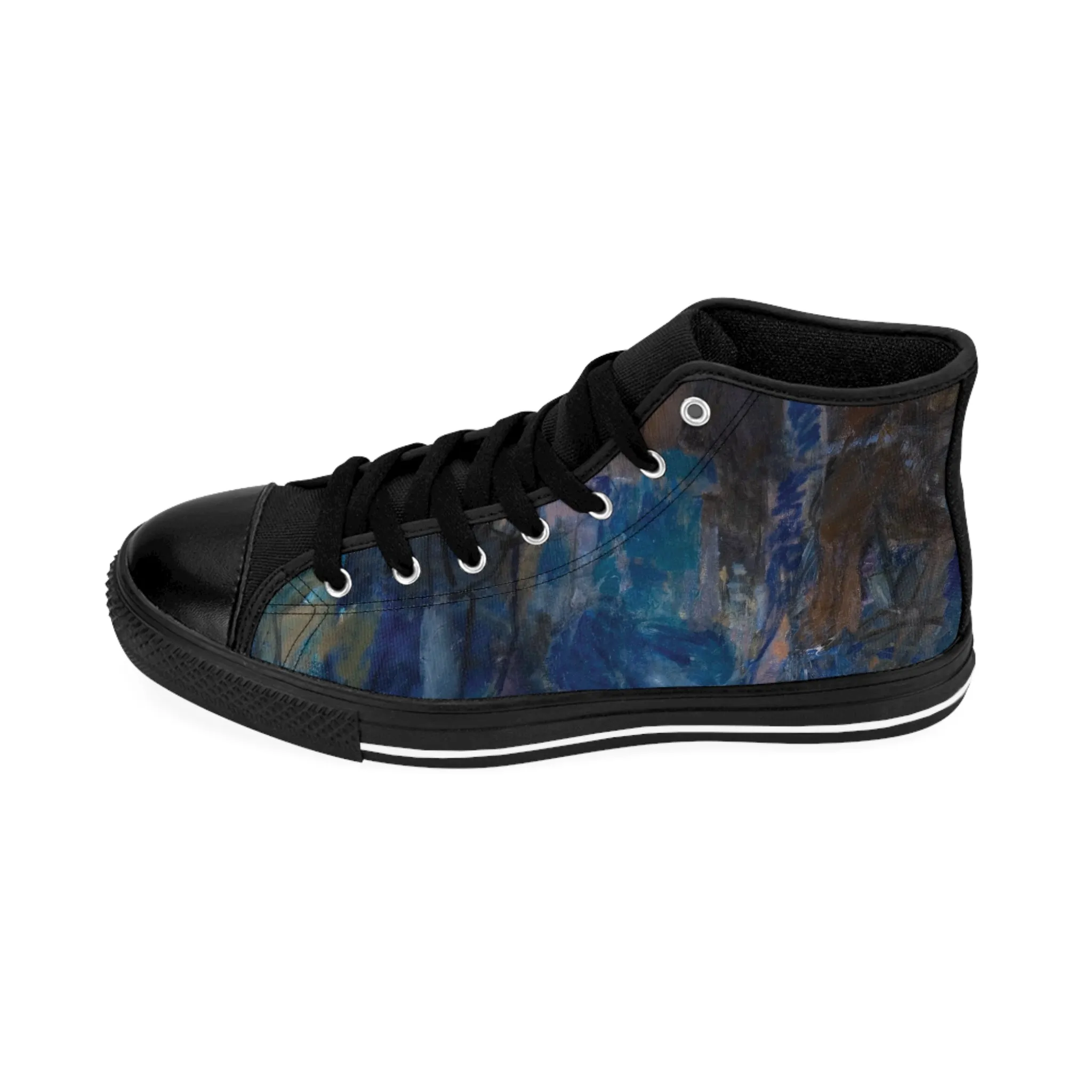 Deep dark Vibes - High-Top Sneakers