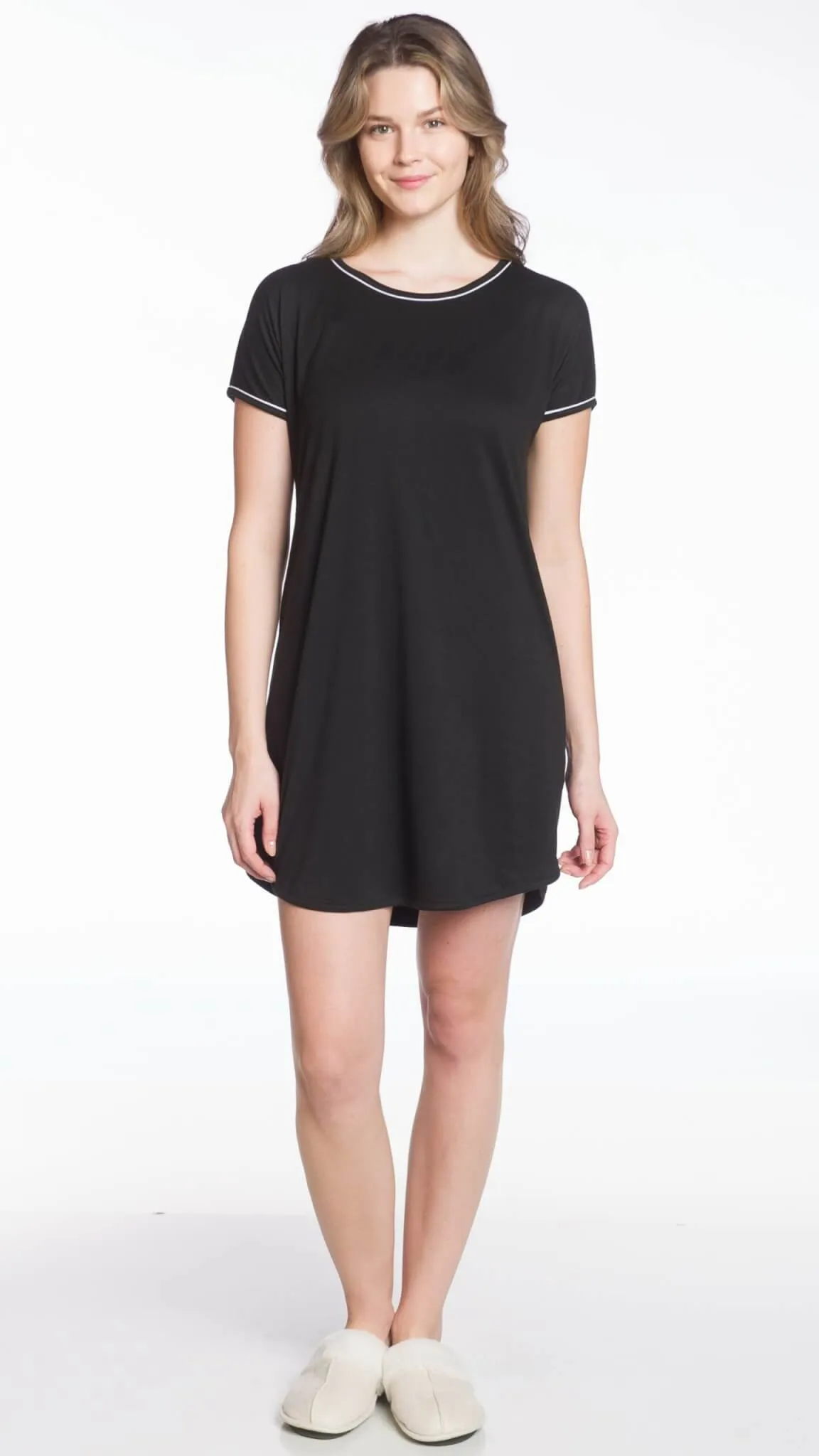 DKR & Co. Ladies SS Night Shirt, Style #YMS-NS