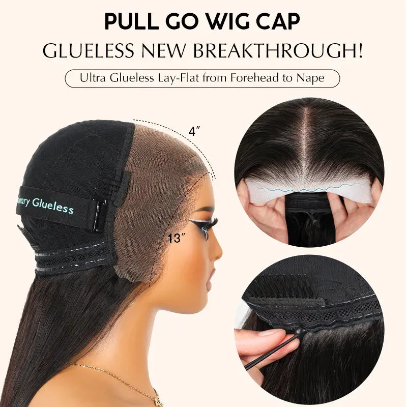 Double Drawn High Density Pre-Cut Lace Bob 13x4 Transparent Lace Frontal Wigs Pre Bleached Knots